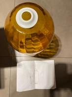 Oranje glazen lampenkappen, nieuw, Ophalen, Overige kleuren, Vintage, Nieuw
