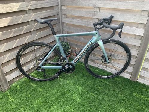Bianchi aria e road, Fietsen en Brommers, Fietsen | Heren | Sportfietsen en Toerfietsen, Zo goed als nieuw, Overige merken, Meer dan 20 versnellingen