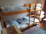 Stapelbed in zweeds hout grenen + matrassen, 2 personen., Lits superposés, Enlèvement, Utilisé