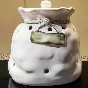 POT DE CONSERVATION POUR OIGNONS, Enlèvement ou Envoi, Comme neuf, Céramique