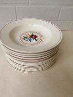 15 Oude boerenborden Royal Boch Frères. Jaren 1950, Antiek en Kunst, Antiek | Servies los, Ophalen
