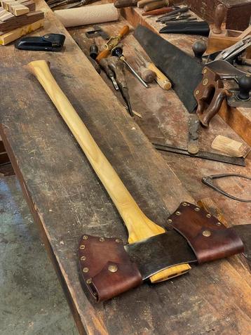 True Temper Flint Edge Kelly Works dubbelbit bijl USA beschikbaar voor biedingen