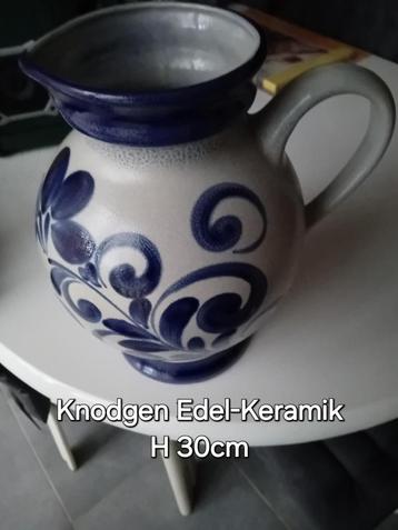 Kruik Knodgen Edel-Keramik 30 cm beschikbaar voor biedingen