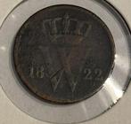 Netherlands 1 cent 1822B, 1 centime, Enlèvement ou Envoi