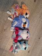 4 knuffels met geluid, Enlèvement ou Envoi, Comme neuf