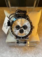 Hodler Zenith Silver herenhorloge – nieuw met certificaat, Montre-bracelet, Autres marques, Enlèvement ou Envoi, Acier