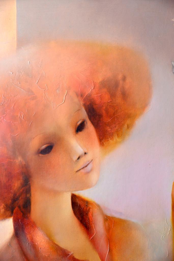 Oeuvre originale signée de l'artiste belge Roland MATERNE, Antiquités & Art, Art | Peinture | Classique, Enlèvement