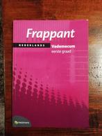 Schoolboek Frappant Nederlands, vademecum eerste graad, Comme neuf, Secondaire, Enlèvement ou Envoi, Pelckmans