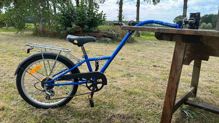 Fun Trailer kinderfiets – aanhangfiets achter fiets, Fietsen en Brommers, Fietsaccessoires | Aanhangwagens en Karren, Aanhangfiets