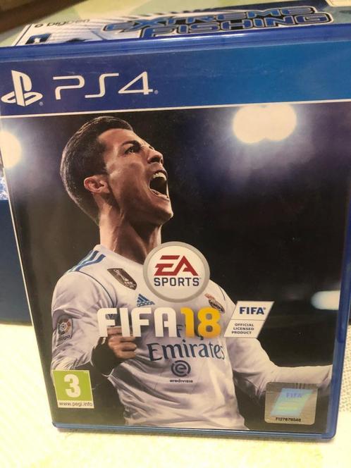PLAYSTATION PS4 - FIFA 2018 - Cristiano Ronaldo, Games en Spelcomputers, Games | Sony PlayStation 4, Gebruikt, Sport, 3 spelers of meer