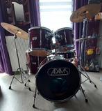 Batterie ADAMS serie 4000+ set cymbales SABIAN, Tama, Gebruikt, Ophalen of Verzenden