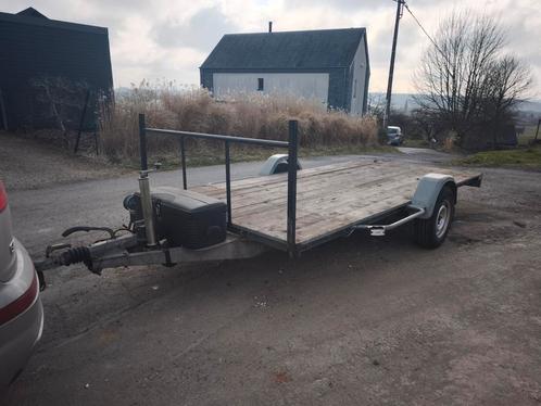 Remorque plateau freiné / comme neuf / Full équipé !, Auto diversen, Aanhangers en Bagagewagens, Zo goed als nieuw, Ophalen