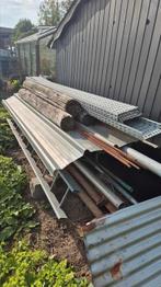 Lot metalen buizen, Doe-het-zelf en Bouw, Metalen, Ophalen, Gebruikt, Aluminium