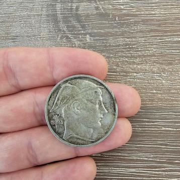 50 francs - 1948 (VL), Enlèvement ou Envoi, Monnaie en vrac, Argent, Argent
