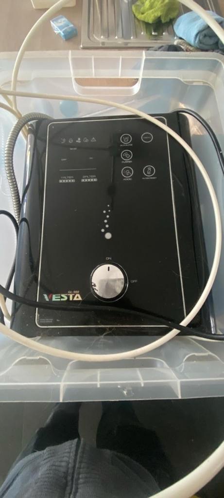 Ioniseur d’eau alcaline Vesta GL-959 (Eau-kangen), Elektronische apparatuur, Waterontharders, Gebruikt, Ophalen of Verzenden