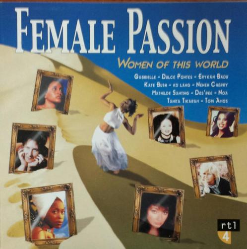 CD - Female Passion NENEH CHERRY/ KATE BUSH /TORI AMOS e.a, CD & DVD, CD | Compilations, Enlèvement ou Envoi