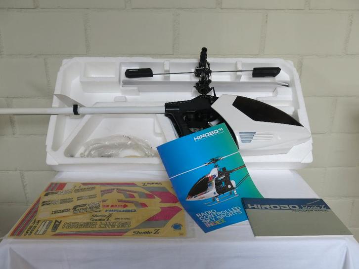RC heli Hirobo Shuttle Z, Hobby en Vrije tijd, Modelbouw | Radiografisch | Helikopters en Quadcopters, Nieuw, Helikopter, Nitro