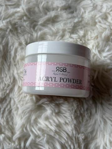 RSB nails Acryl powder Soft White beschikbaar voor biedingen