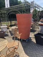 XXXL 150 cm RONDE PLANTENBAK BLOEMPOT FIBERSTONE BLOEMBAK, Ophalen, Overige materialen, 100 cm of meer, Rond