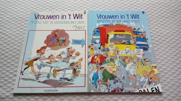 Vrouwen in 't wit., Boeken, Stripverhalen, Zo goed als nieuw, Meerdere stripboeken, Ophalen of Verzenden
