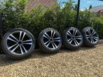 Originele BMW VELGEN 18 inch met winterbanden Yokohama, Auto-onderdelen, Banden en Velgen, Ophalen, 18 inch, Gebruikt, Banden en Velgen