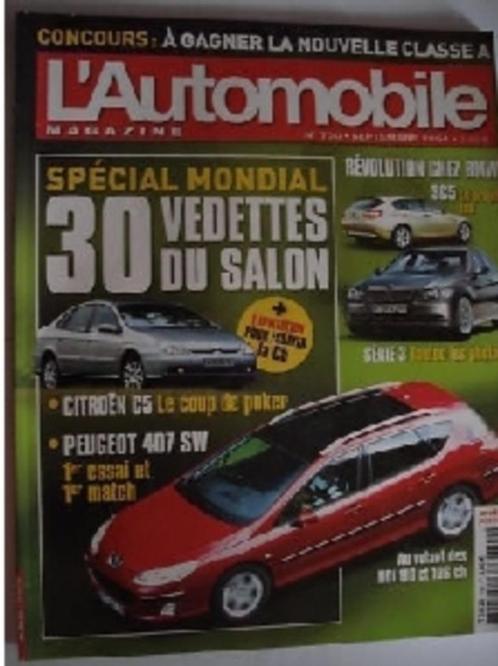 L'automobile Magazine 700 Peugeot 407 SW Citroën C5 Ferrari, Boeken, Auto's | Folders en Tijdschriften, Zo goed als nieuw, Algemeen