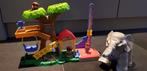 Little People dierentuin, Kinderen en Baby's, Speelgoed | Fisher-Price, Ophalen, Zo goed als nieuw, Speelset, Met geluid