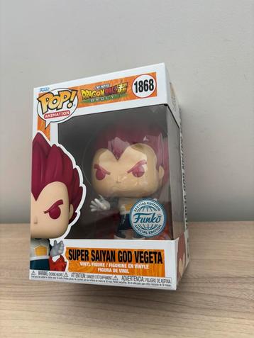 Super Saiyan God Vegeta 1868 Funko Pop! Special  beschikbaar voor biedingen