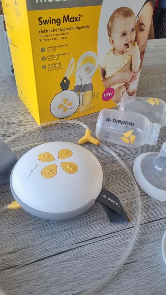 Medela swing maxi double, Kinderen en Baby's, Babyvoeding en Toebehoren, Zo goed als nieuw, Borstkolf, Ophalen of Verzenden