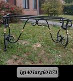 Armature table fer forgé, Antiquités & Art, Enlèvement