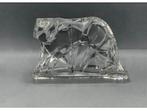 Sculpture Art Déco en cristal de Baccarat Tigre Chevalier, Enlèvement ou Envoi