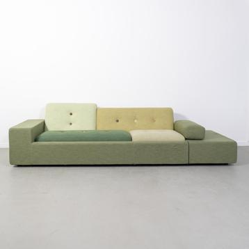 1 Vitra Hella Jongerius Poldersofa XL Groen Mix nieuw beschikbaar voor biedingen