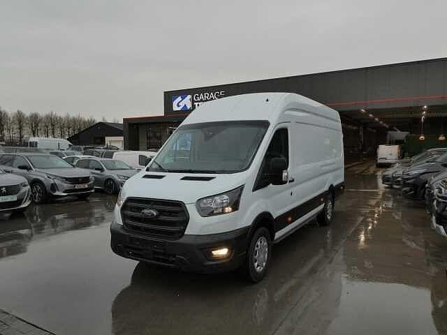 Ford Transit 2T L4-H3 Jumbo 2.0 TDCi 130pk 3pl Trend SYNC4, Auto's, Bestelwagens en Lichte vracht, Bedrijf, ABS, Airbags, Airconditioning