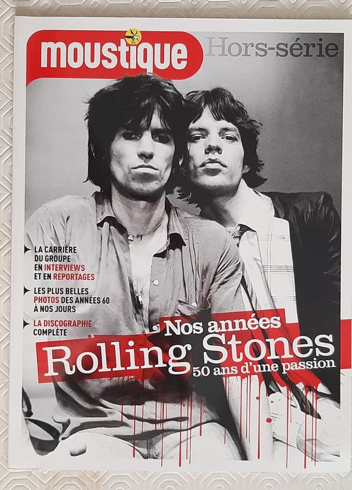 "Nos années Rolling Stones" hors-série Moustique, 2012., Boeken, Muziek, Zo goed als nieuw, Artiest, Verzenden
