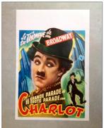 CHARLIE CHAPLIN la grande parade de CHARLOT" 55 x 36cm, Ophalen of Verzenden