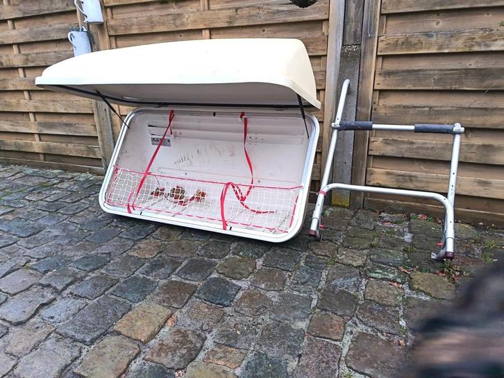 Topbox / kofferbak voor camper mobilehome, Caravans en Kamperen, Kampeermeubelen, Ophalen