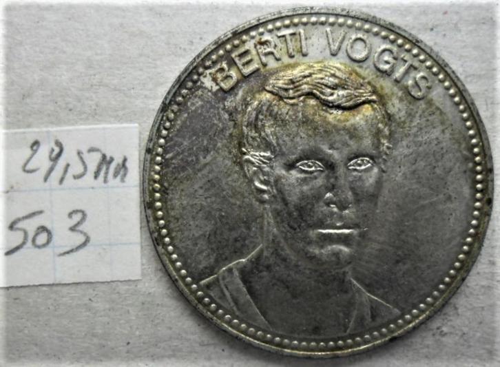 Shell-token Mexico 29,5 mm Duitsland BERTI VOGTS, Postzegels en Munten, Penningen en Medailles, Overige materialen, Ophalen of Verzenden