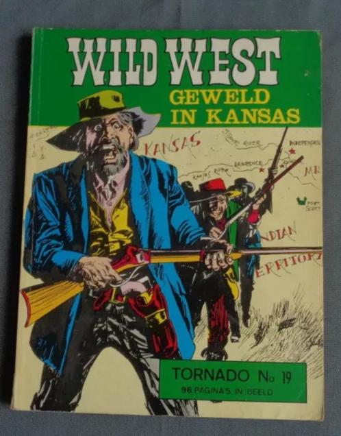 NOOIT GEDACHT COLLECTIE TORNADO Nr 19 Wild West 11 Geweld in, Boeken, Strips | Comics, Zo goed als nieuw, Verzenden