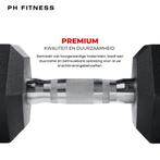 PH Fitness Hexa Dumbbells Set 2,5KG-30KG - Hexagon Dumbells, Ophalen of Verzenden, Nieuw, Borst, Dumbbell