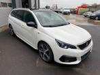 Peugeot 308SW GT-line / 2018 / 37000km / 1.6 benzine / 205PK, Auto's, Voorwielaandrijving, Stof, Wit, Bedrijf
