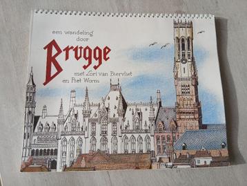 Een wandeling door Brugge (Lori van Biervliet en Piet Worm)  beschikbaar voor biedingen