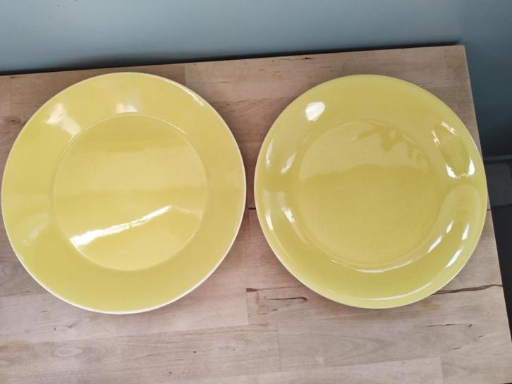 2 schotels BOCH - diameter 28 cm, Antiek en Kunst, Antiek | Keramiek en Aardewerk, Ophalen of Verzenden