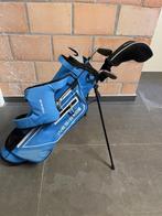 Golftas en clubs kind 11 tot 13 jaar (en eventueel trolley), Enlèvement, Comme neuf, Autres types, Autres marques