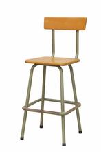 Oude hoge stoel, Huis en Inrichting, Barkrukken, Ophalen, Zo goed als nieuw