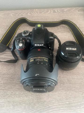 Te koop nikon D3300  starterspakket  beschikbaar voor biedingen