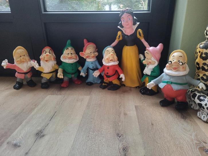 Sneeuwwitje en de 7 dwergen DELACOSTE, Antiek en Kunst, Curiosa en Brocante, Ophalen of Verzenden