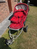 rode quinny buggy met trappelzak, verzorgingstas, regenhoes, Kinderen en Baby's, Buggy's, Ophalen, Zo goed als nieuw, Quinny, Voetenzak