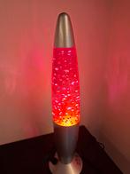 roze lavalamp met glittertjes, Ophalen, Zo goed als nieuw