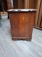 Nachtkastje uit de jaren 50., Huis en Inrichting, Ophalen, Gebruikt, 55 tot 70 cm, 45 tot 65 cm