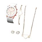 Lot de bijoux en acier inoxydable neuf, une montre, un brace, Staal, Verzenden, Wit, Nieuw